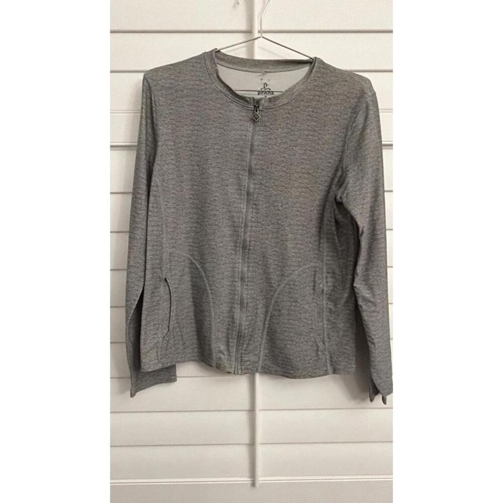 Prana Astele Long Sleeve Sun Top‎ in Gray size Medium